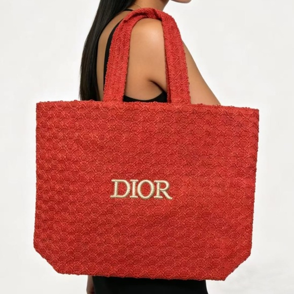 Other - Dior beauty Red Tote